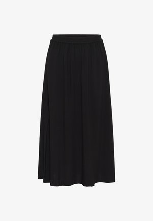 Kaffe BINE - Pleated skirt - black deep