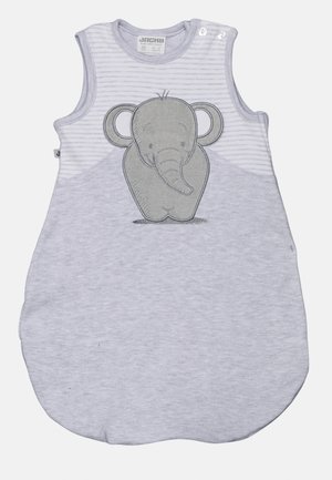 ELEPHANT UNISEX - Baby's sleeping bag - hellgrau melange