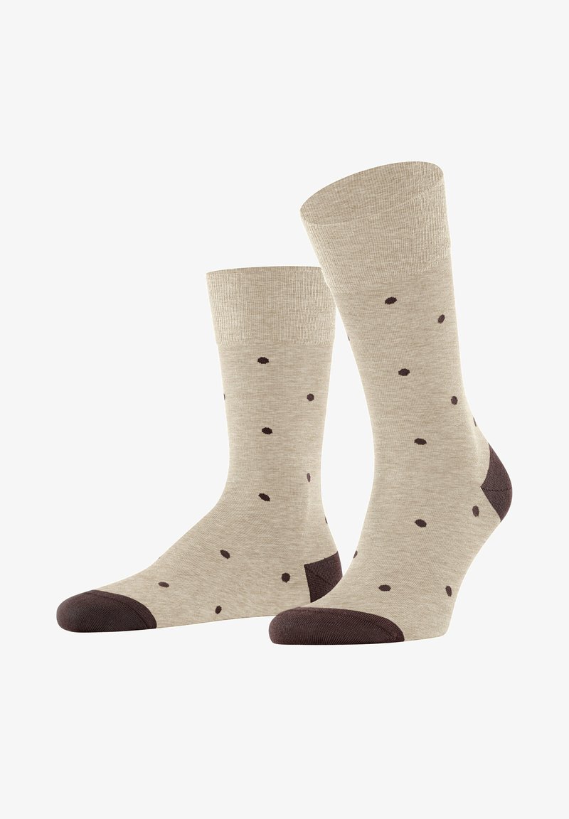 FALKE DOT - Calze - taupe mel
