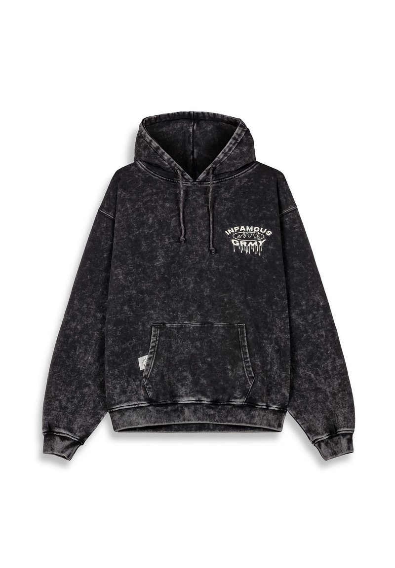 Grimey FOLLOW THE DOLLAR WASHED VINTAGE - Jersey con capucha - black