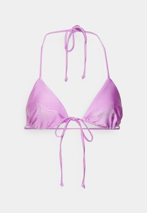 Boux Avenue MONACO HOTFIX TRIANGLE - Zgornji del kopalk - purple