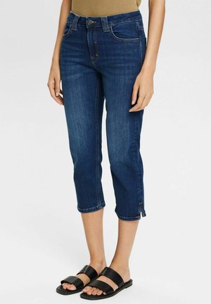 IN CAPRI - Denim shorts - blue dark washed
