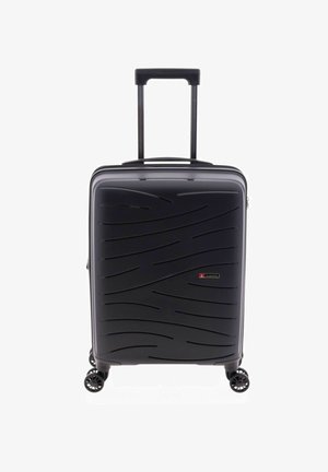 Gladiator, 1700 4 ROLLEN KABINENTROLLEY 55 CM MIT DEHNFALTE UNISEX - Trolley - black
