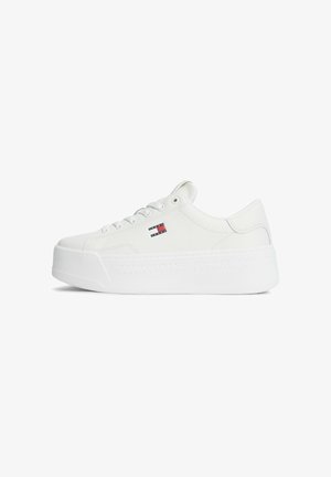 Tommy Jeans, PLATFORM LOGO SNEAKER - Sneakers - ecru