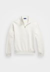 DOUBLE KNIT QUARTER ZIP PULLOVER - Mikina - soho heather