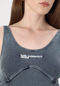 Karl Lagerfeld Jeans Top - blue indigo