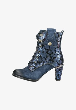 LAURA VITA, STIEFELETTE - Veterboots - marine