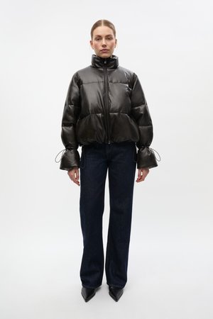 ENSINI JACKET - Vinterjacka - grained black