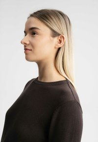 MELA FEIN DHANA - Strickpullover - dunkelbraun