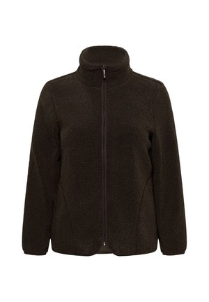 Kaffe Curve, KCMALLY JACKET - Fleecejas - major brown