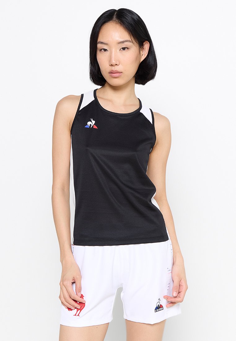 Le Coq Sportif Sport T-shirt zwart
