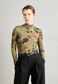 Scotch & Soda LONG SLEEVE - Top s dlhým rukávom - khaki