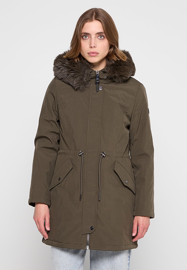 DKNY Parka donkergroen