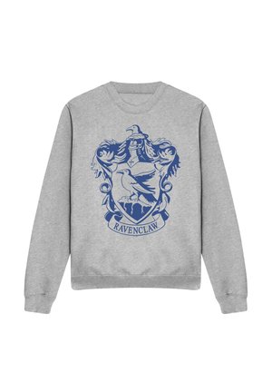 Cotton Soul, HARRY POTTER RAVENCLAW ONE COLOR CREST - Sweatshirt - mottled light grey