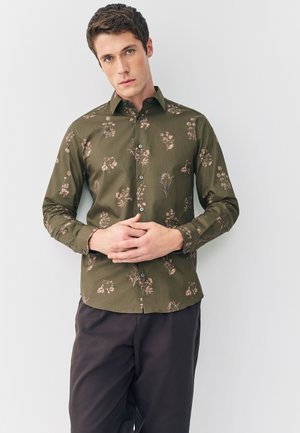 Hemd - green floral