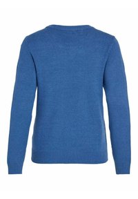 VILA VIRIL O-NECK  - Stickad tröja - federal blue