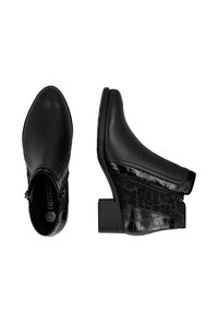 Remonte Boots à talons - schwarz