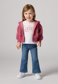 Levi's® ZIP SET - Giacca in pile - rose wine