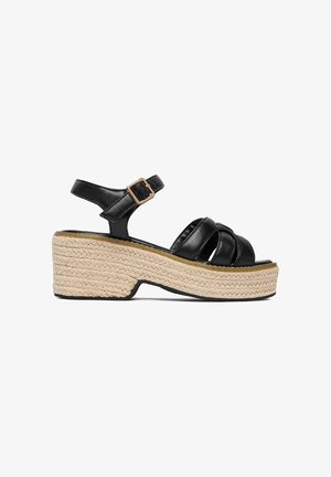Jenny, Plateausandaler - black
