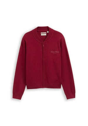 Sweatjacke - beetroot red