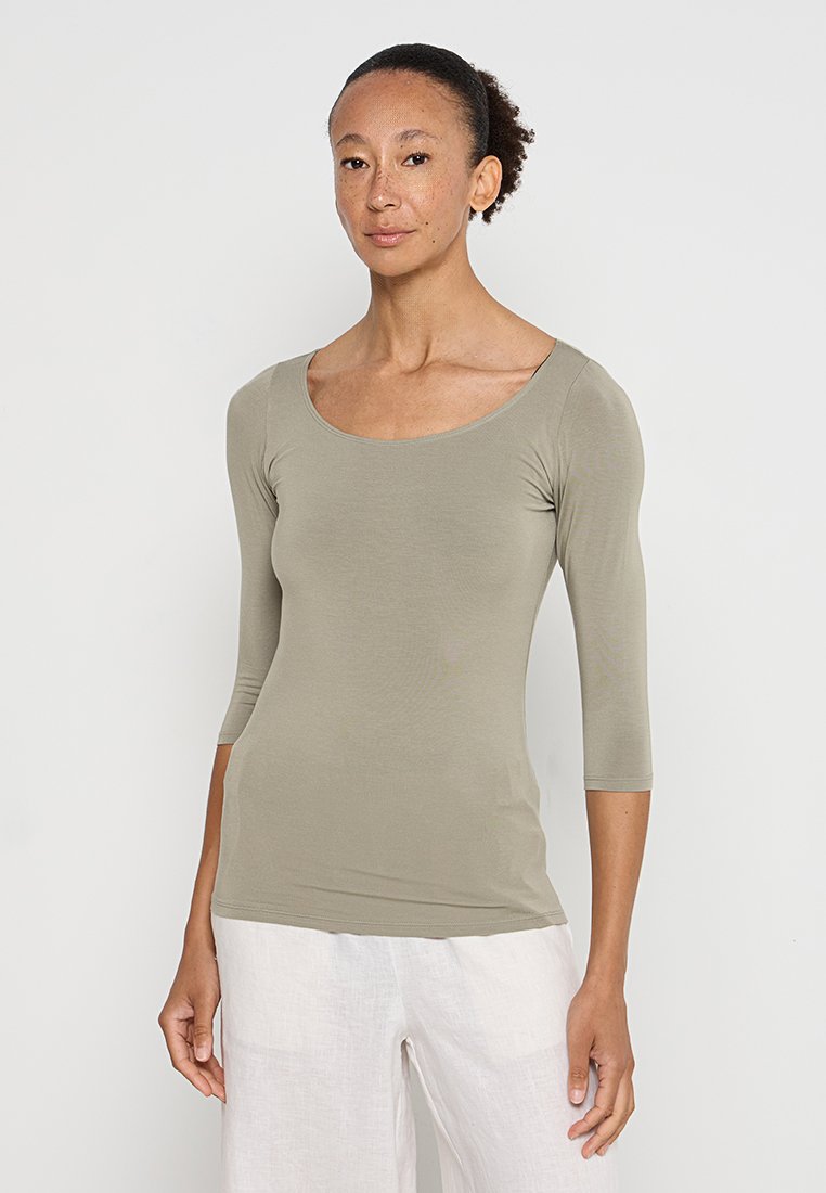 Sarah Pacini Longsleeve lichtgroen