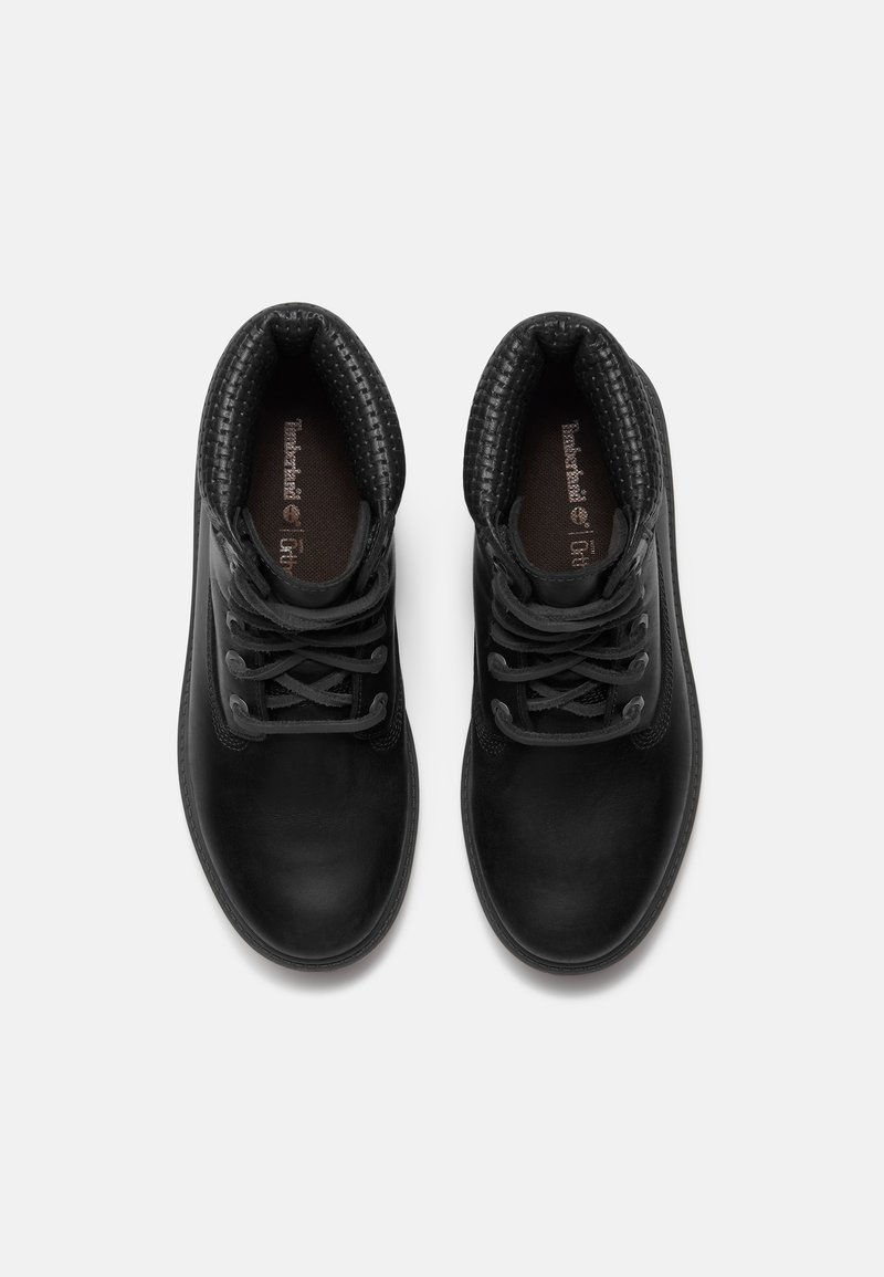 Timberland STREET - Šněrovací kotníkové boty - black full grain w black