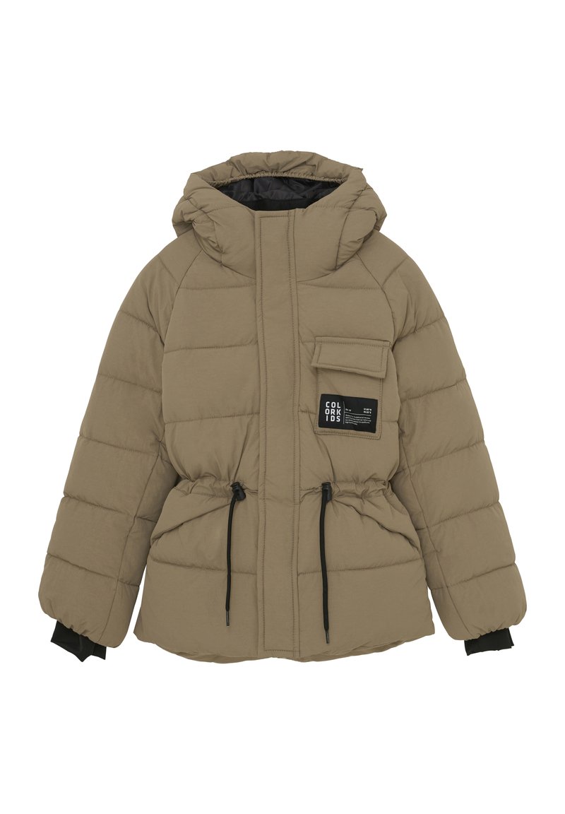 Color Kids - COGIRLS JR. JACKET - QUILT - Veste d'hiver - lead grey, Agrandir