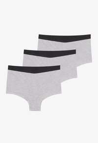 3 PACK - Alushousut - light grey