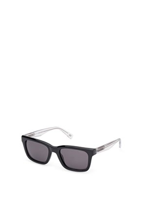 Sunglasses - glossy black smoke gray
