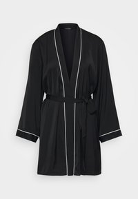 Bademantel - black