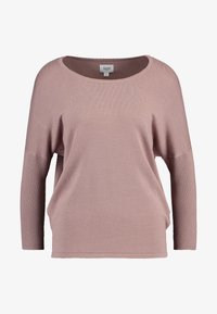 Saint Tropez MILA NECK Trui army green melangekaki Saint Tropez MILA NECK Trui army green melangekaki