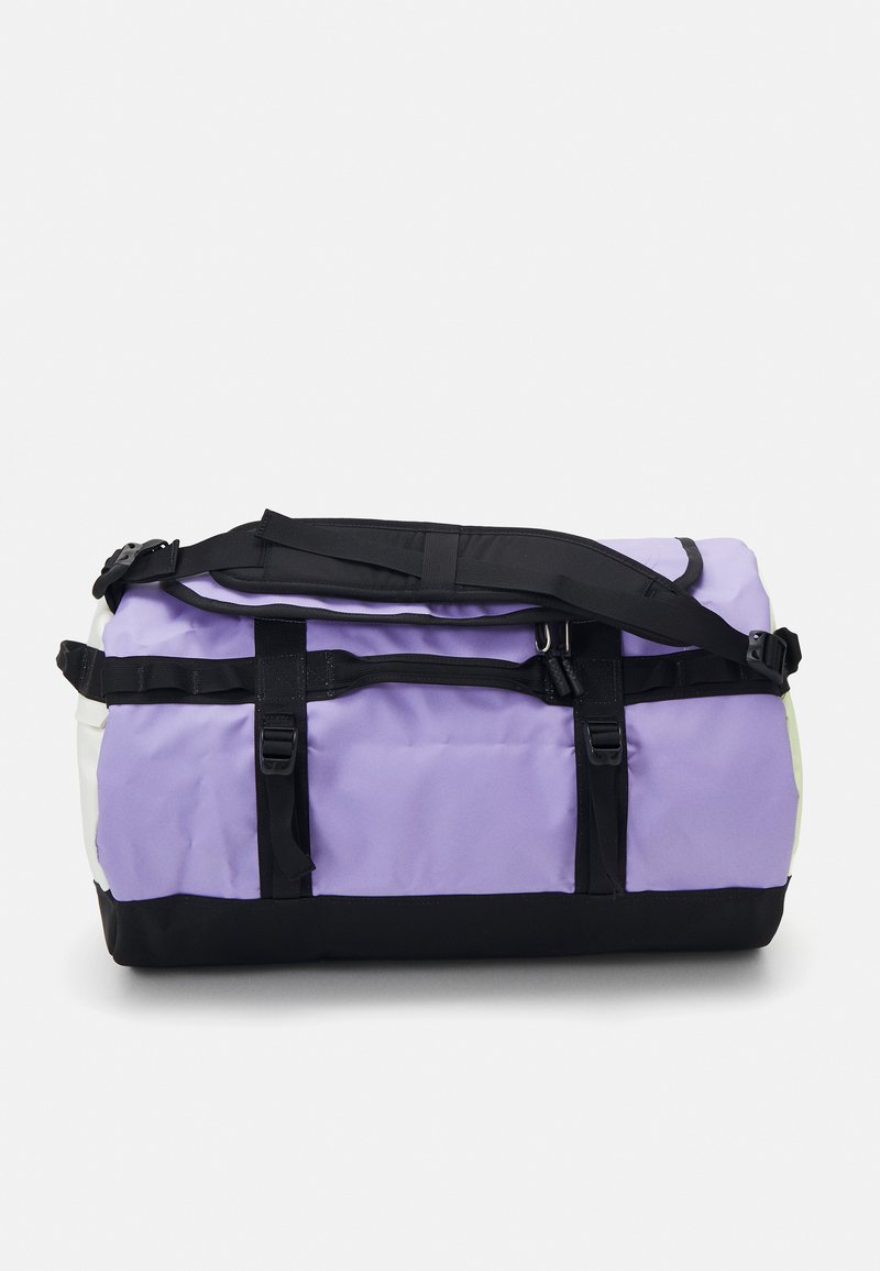 The North Face BASE CAMP DUFFEL S UNISEX - Kelioninis krepšys - optic violet/astro lime/white dune