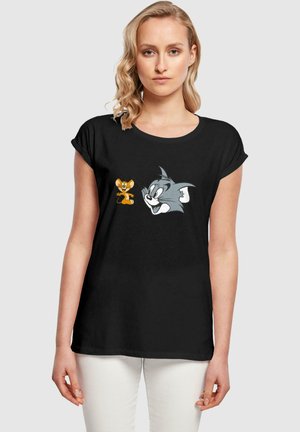 ABSOLUTE CULT TOM AND JERRY-SIMPLE HEADS  - T-shirt print - black