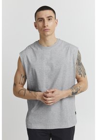 Solid SDVICENTE - Top - light grey melange