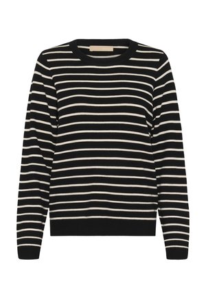 Culture Pullover - black whitecap stripe