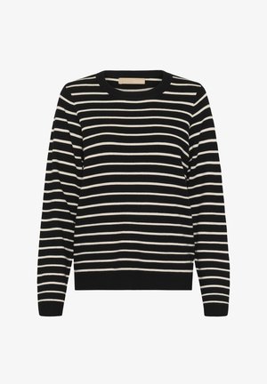 Culture Pullover - black whitecap stripe