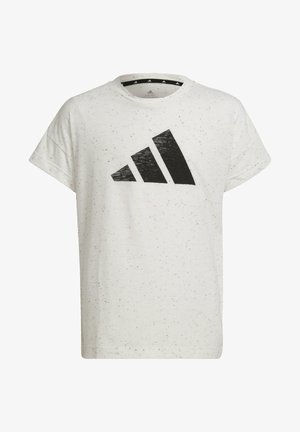 BAR TEE - T-shirt z nadrukiem - white