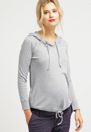JUNIA - Långärmad tröja - grey melange