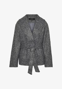 Selecionado, dark grey melange detailmelange