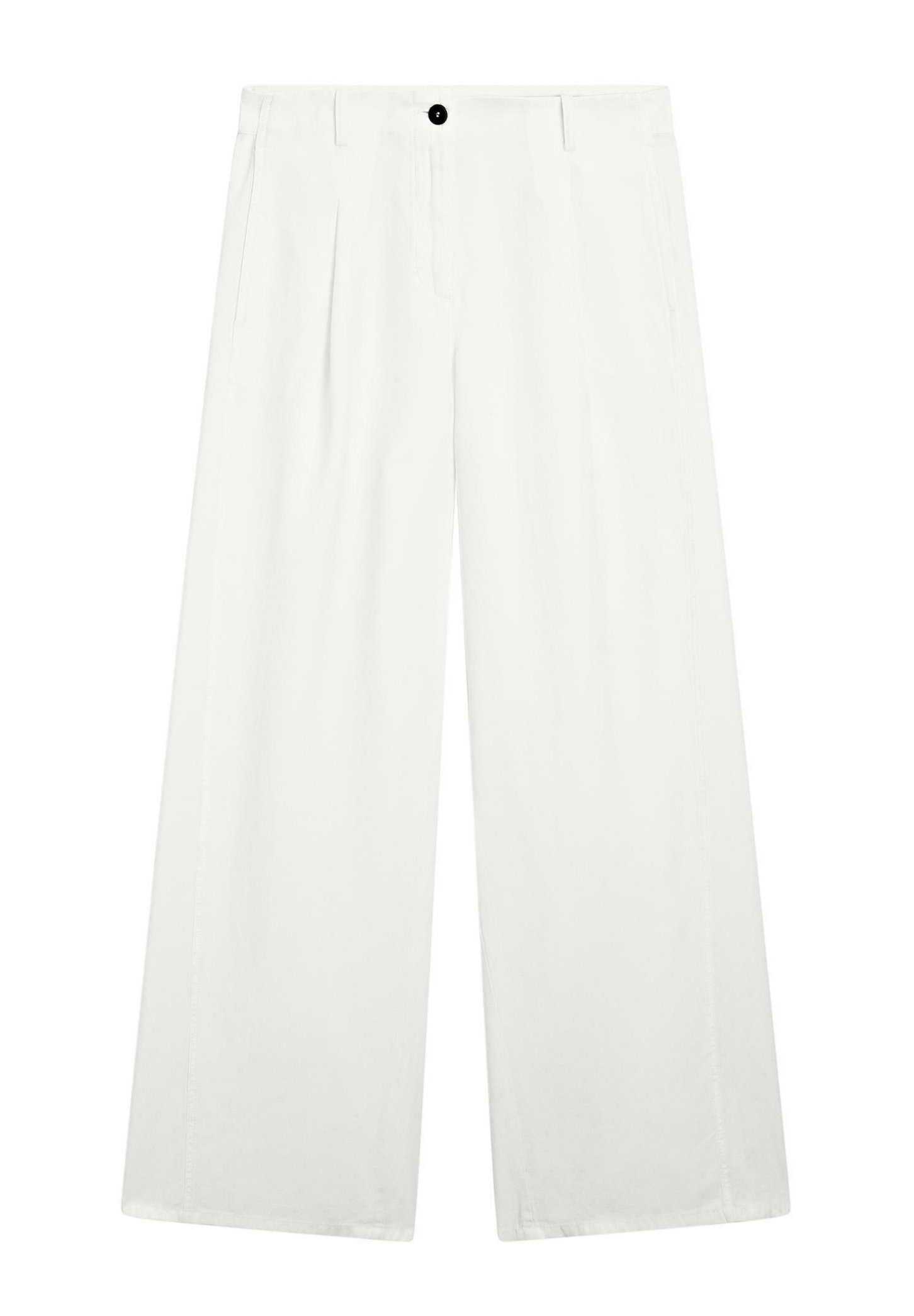Massimo Dutti FLOWING BARREL FIT WITH SEAM DETAIL - Trousers Massimo Dutti FLOWING BARREL FIT WITH SEAM DETAIL - Trousers