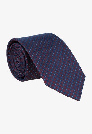 WILLEN KLEINMUSTER - Tie - bordeaux