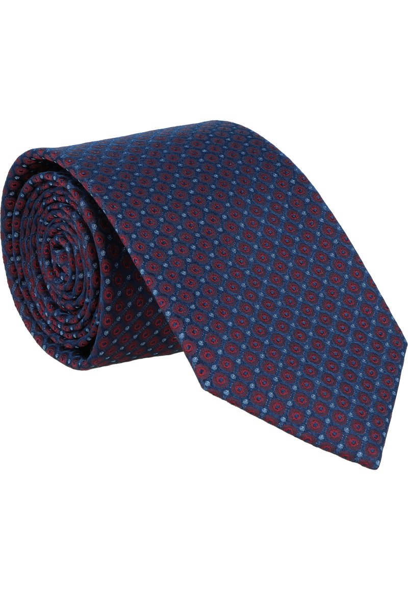 WILLEN KLEINMUSTER - Tie - bordeaux