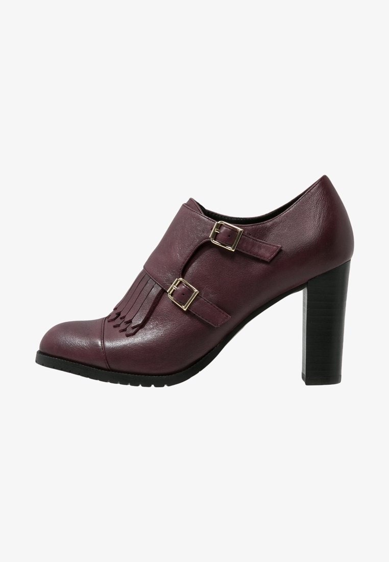mint&berry Botines de tacón - bordeaux