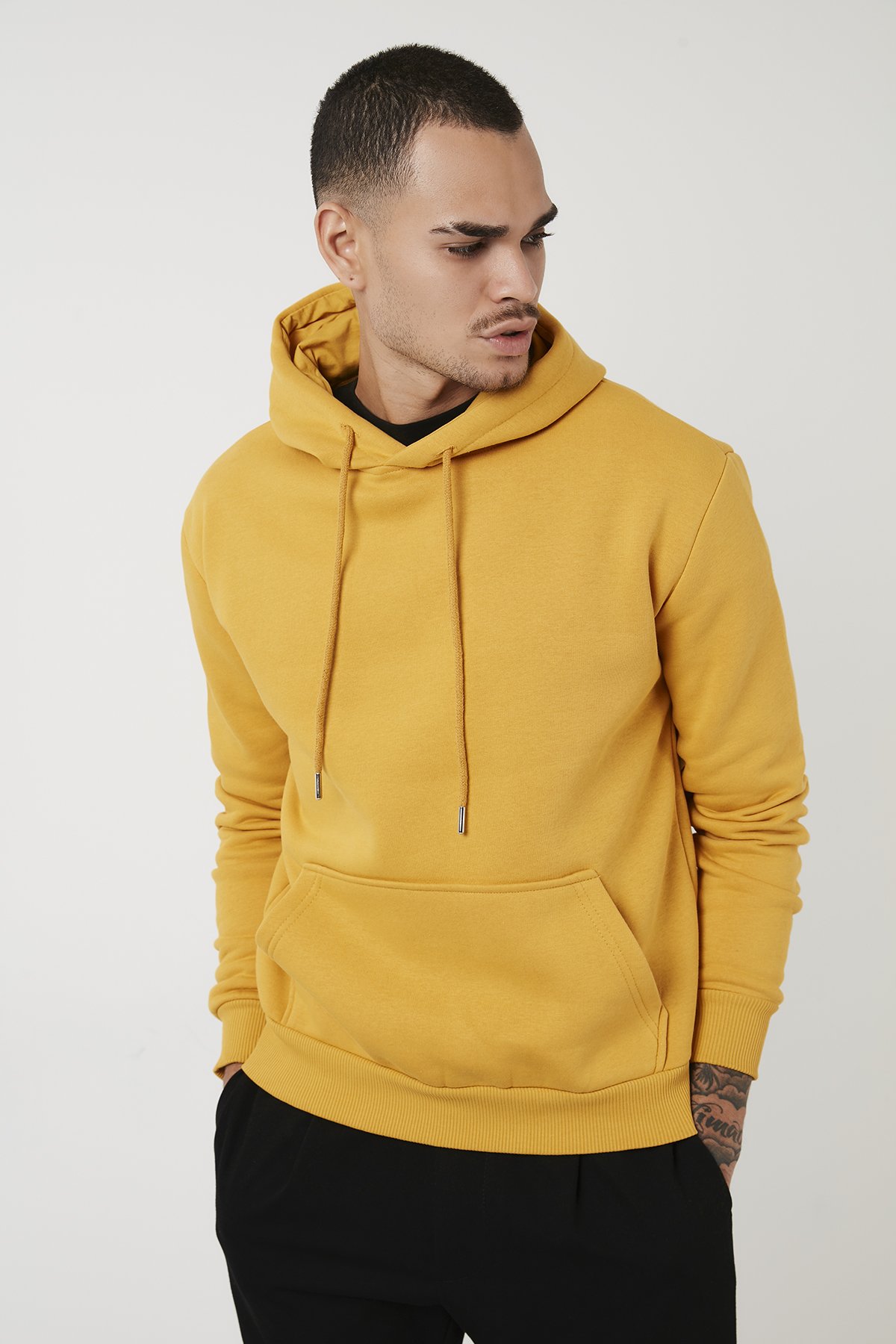 Mustard Colored Hoodie