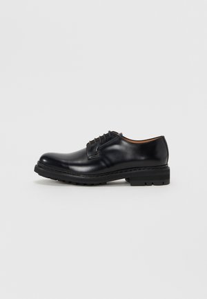 ARONIA DERBY BLACK - Zapatos sin cordones - noir