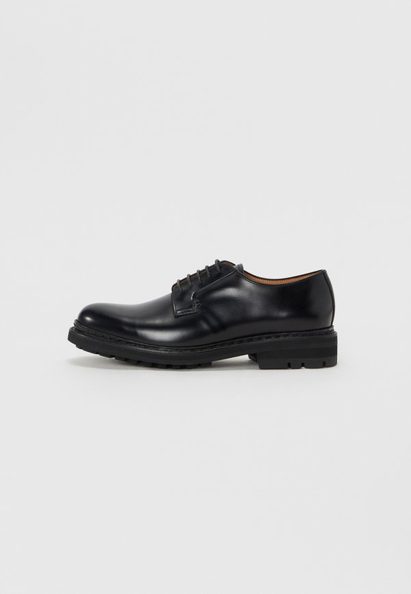 ARONIA DERBY BLACK - Slip-ons - noir