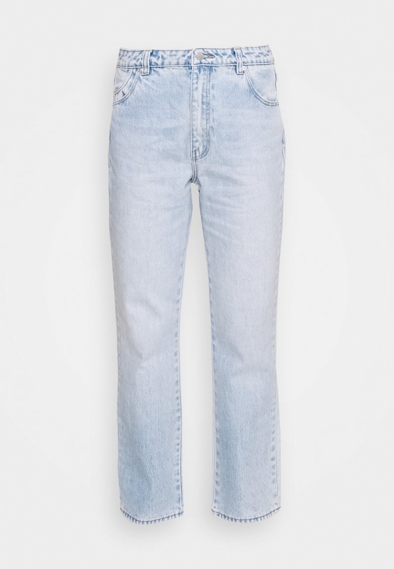 Rollas Straight leg jeans lichtblauw denim Rollas Straight leg jeans lichtblauw denim