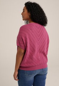 WE Fashion CURVE - Kardiganas - pink