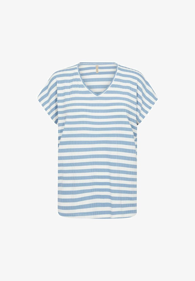 Soyaconcept SC-KAIZA 3 - Print T-shirt - crystal blue combi