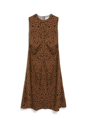 ARMEDANGELS EMALANAA LEOPAA - Freizeitkleid - dark camel